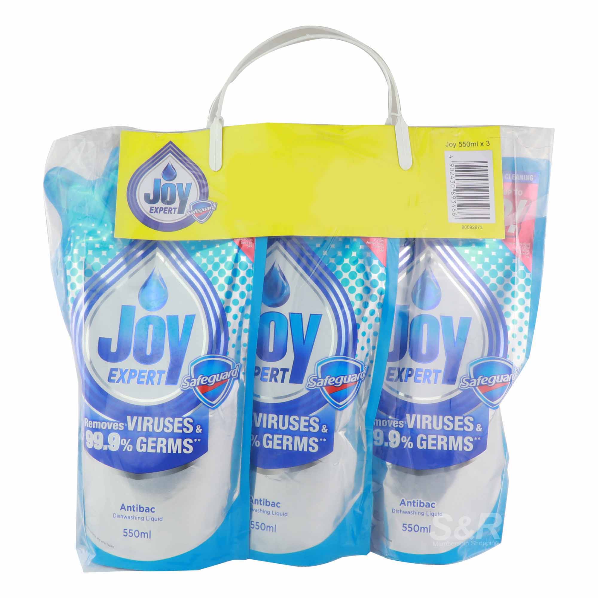 Joy Concentrate Antibac Dishwashing Liquid 3pcs